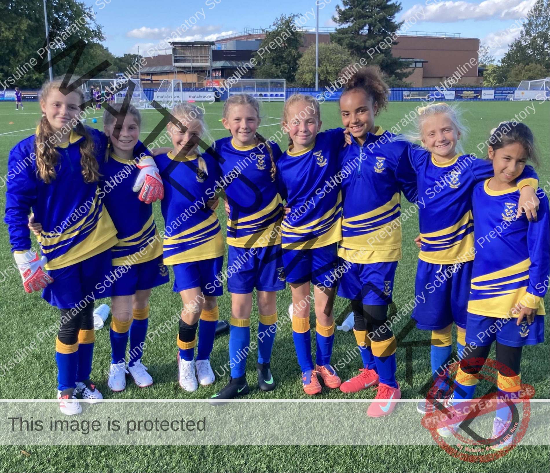 Girls District Football U11’s